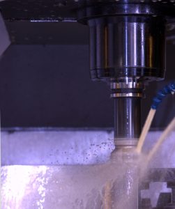 Maquinado CNC de pieza de aluminio